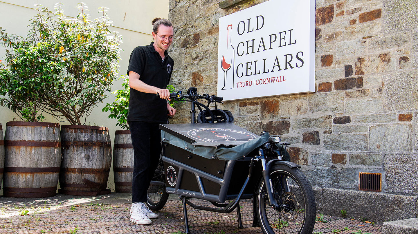 E-Cargo Bike, Old Chapel Cellars