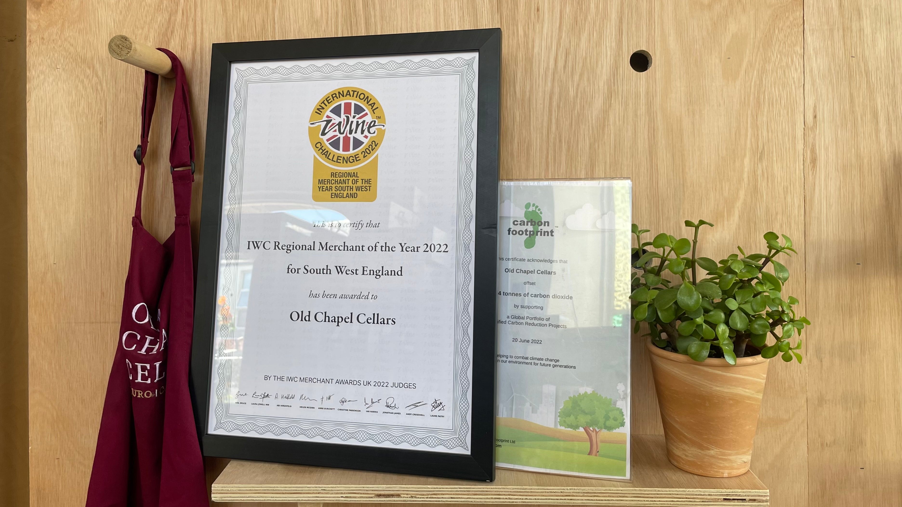 IWC Regional Merchant of the Year 2022 for South West England