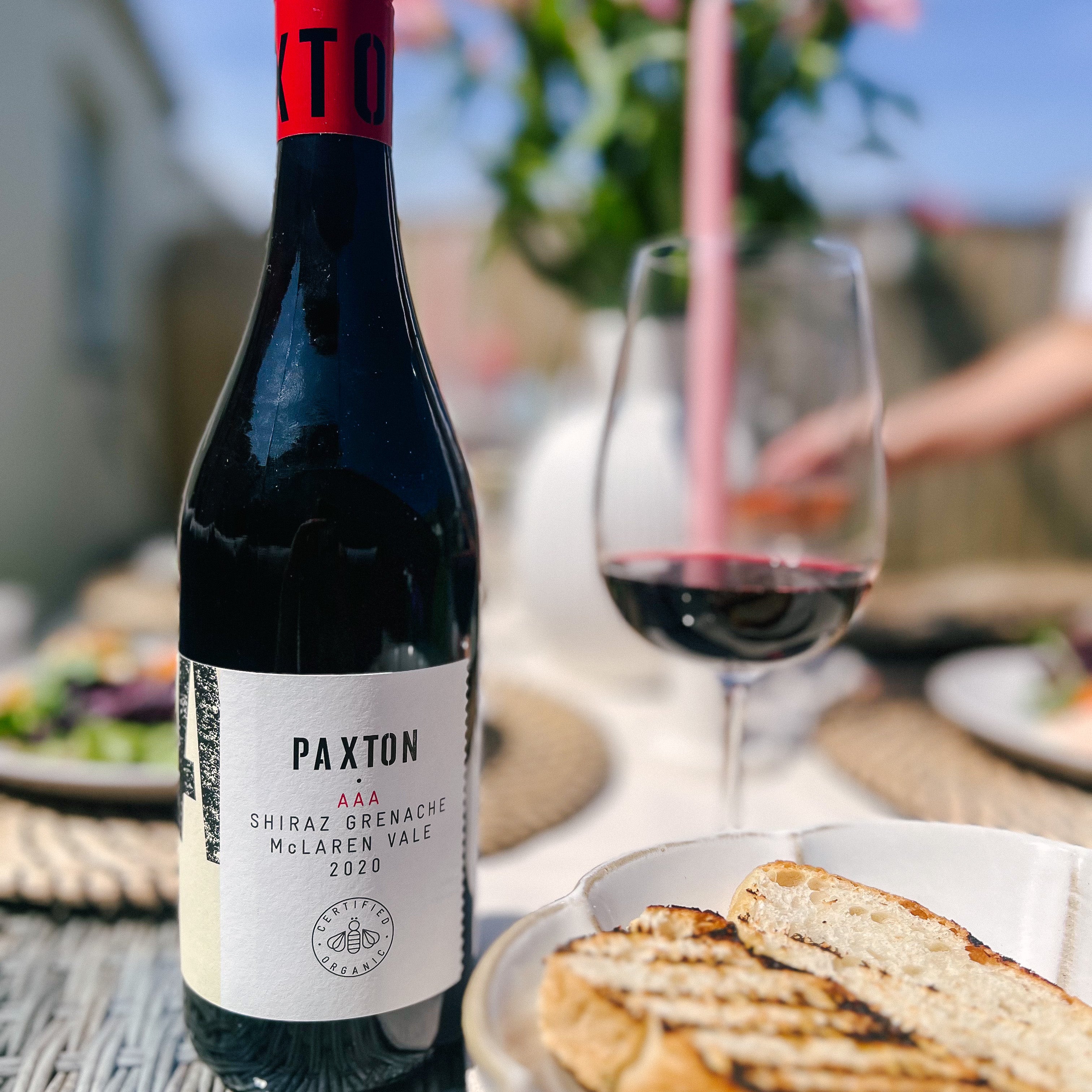 AAA Shiraz Grenache, Paxton