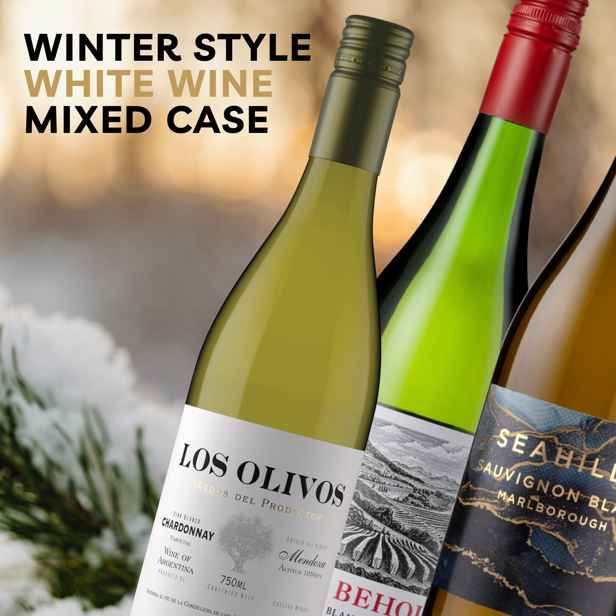 Winter Mixed White Case