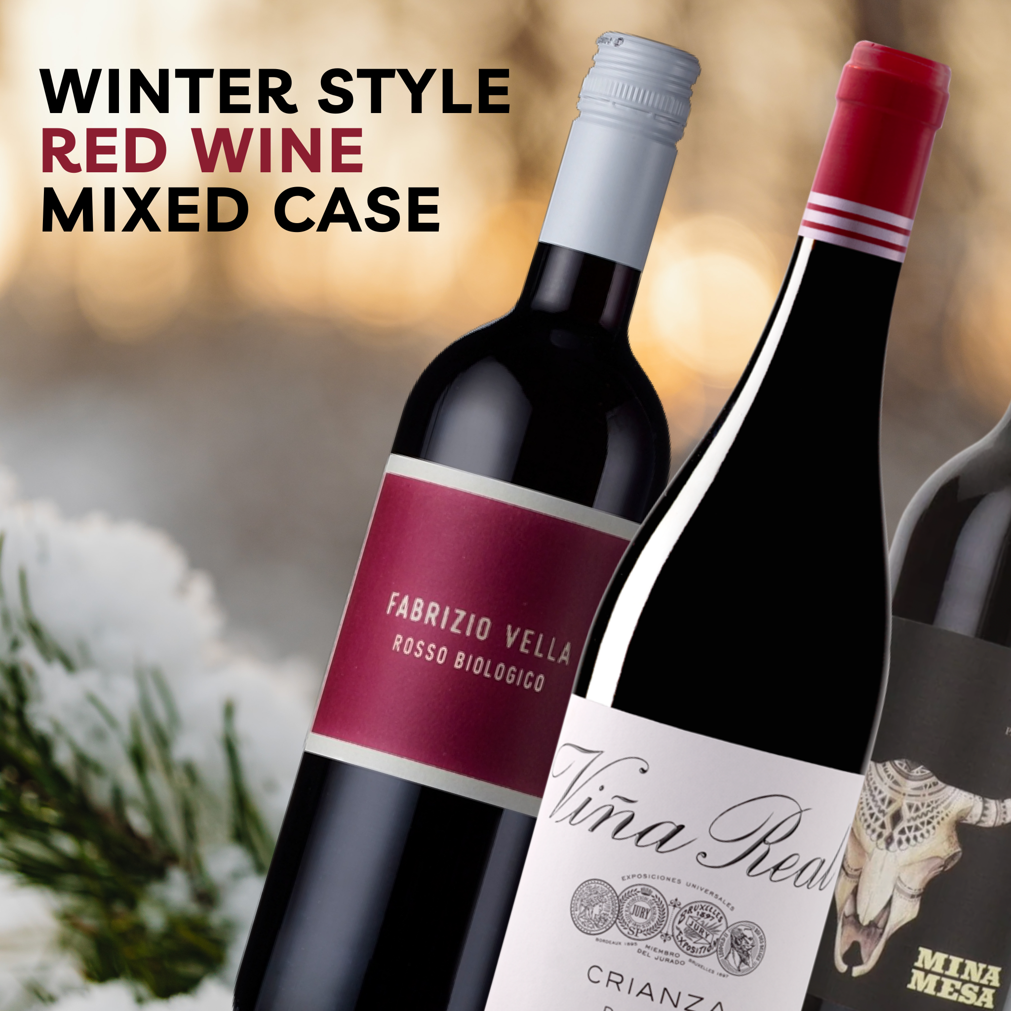 Winter Red Mixed Case