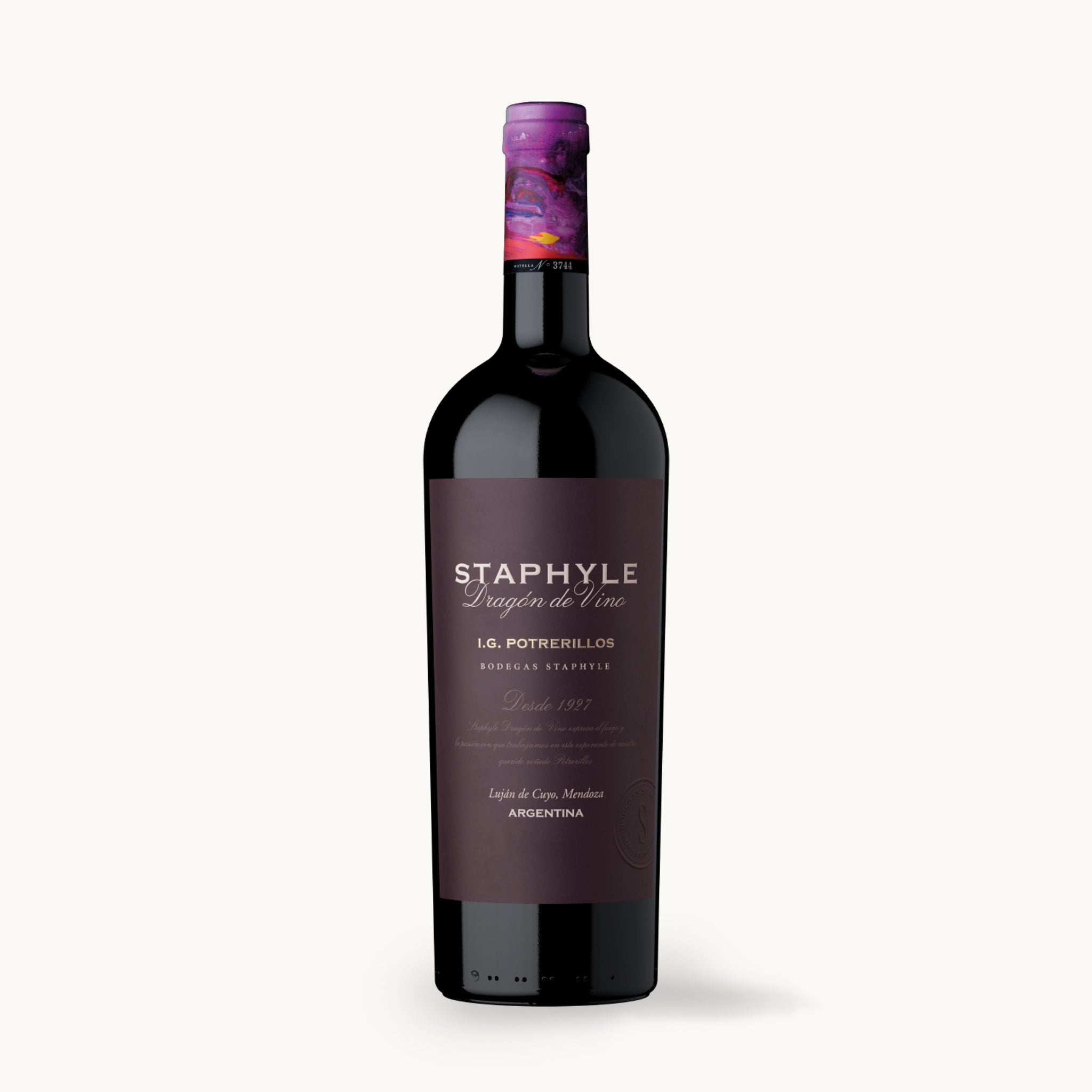 Dragon de Vino Malbec, Staphyle