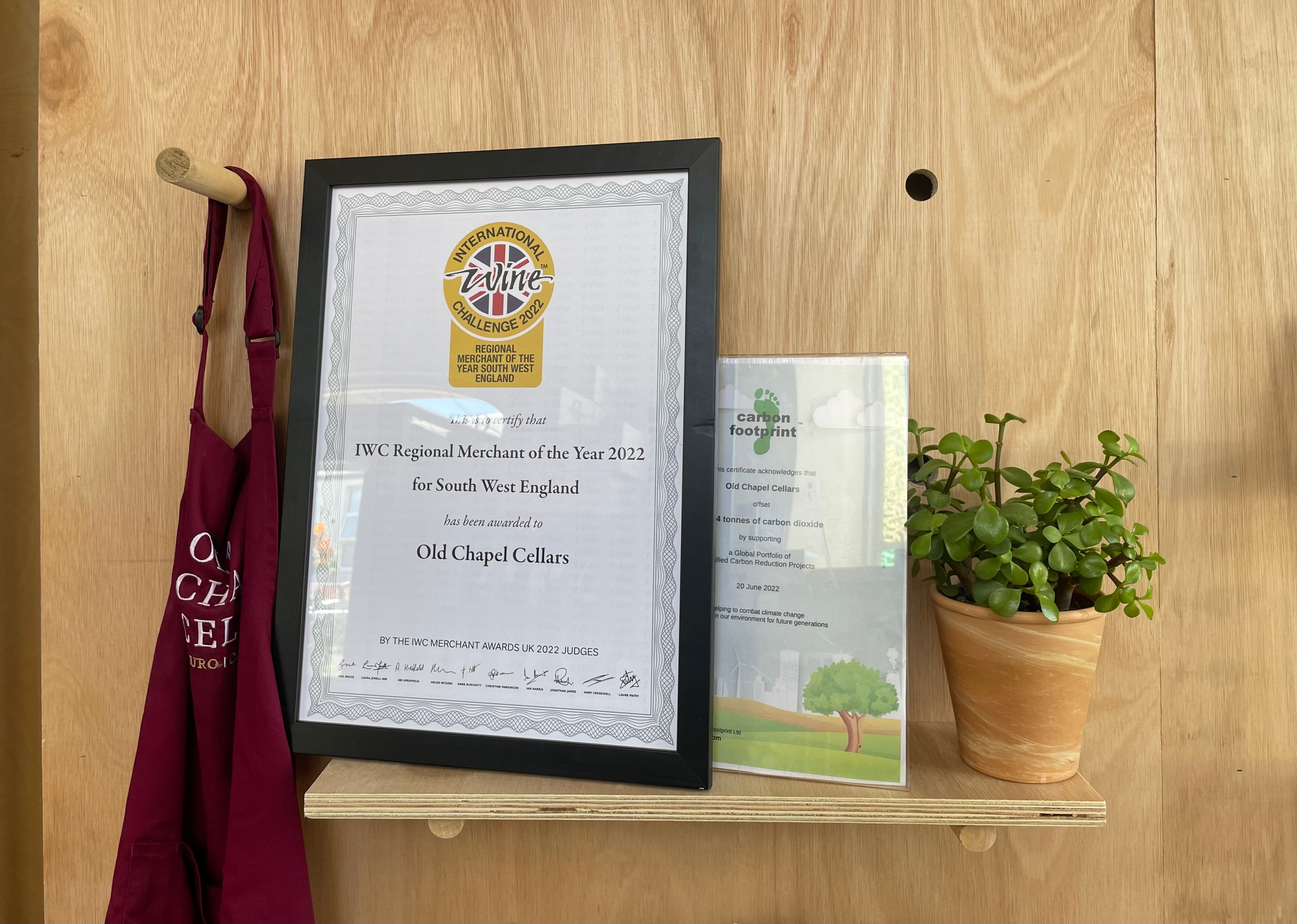 IWC Regional Merchant of the Year 2022 for South West England