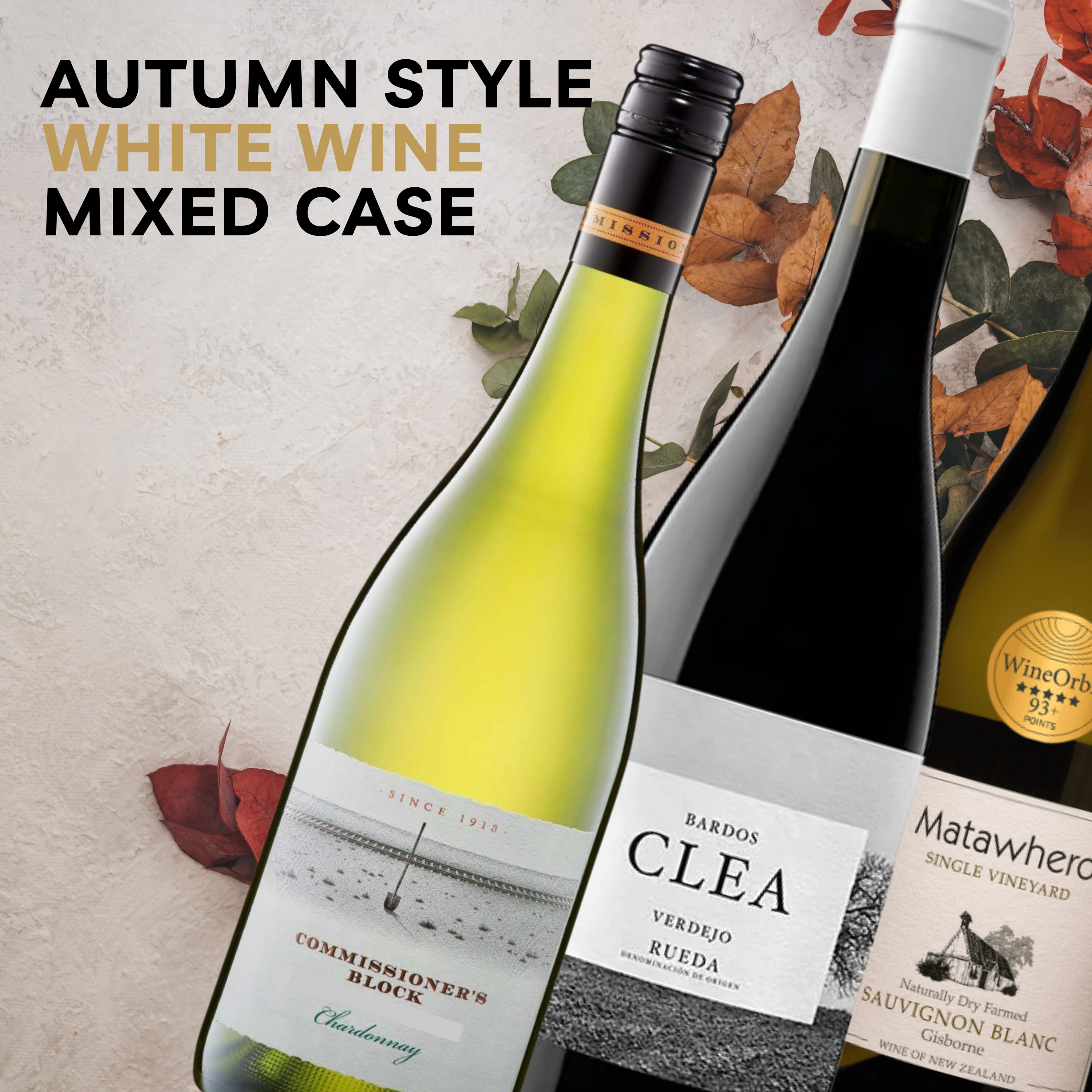 Autumn Mixed White Case