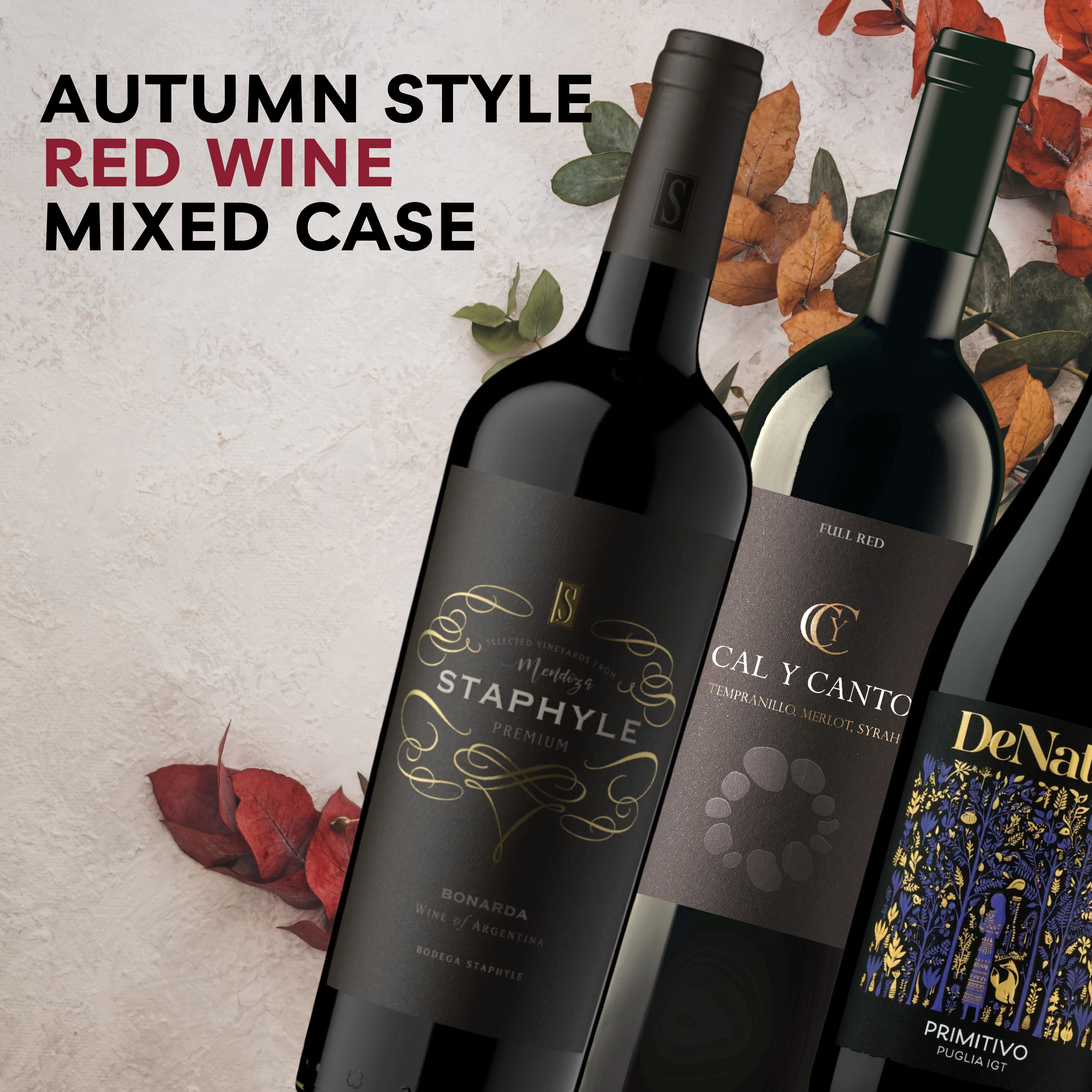 Autumn Red Mixed Case