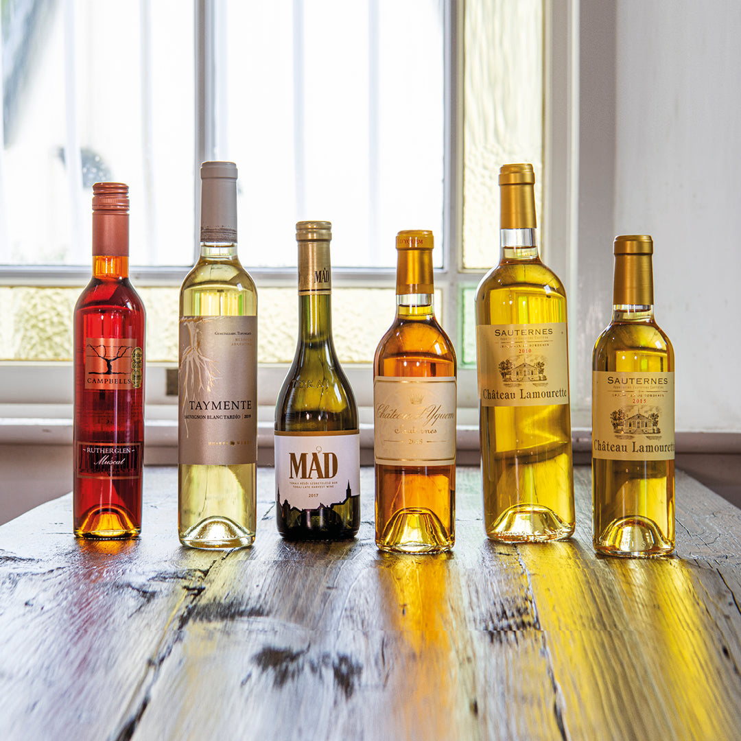 We stock a range of dessert wine including Tokaji, Sauternes, Monbazillac and Muscat