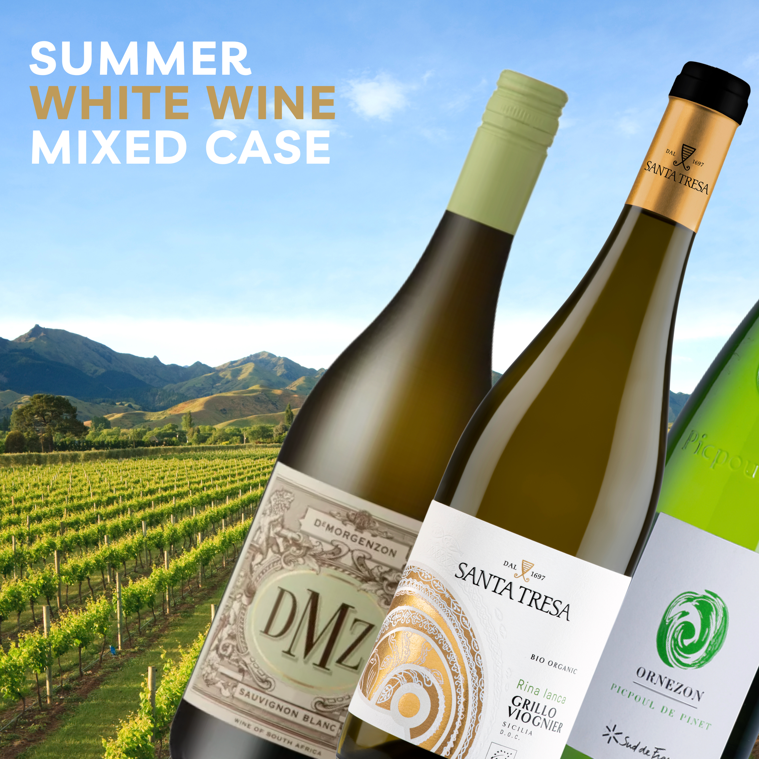 Summer Mixed White Case