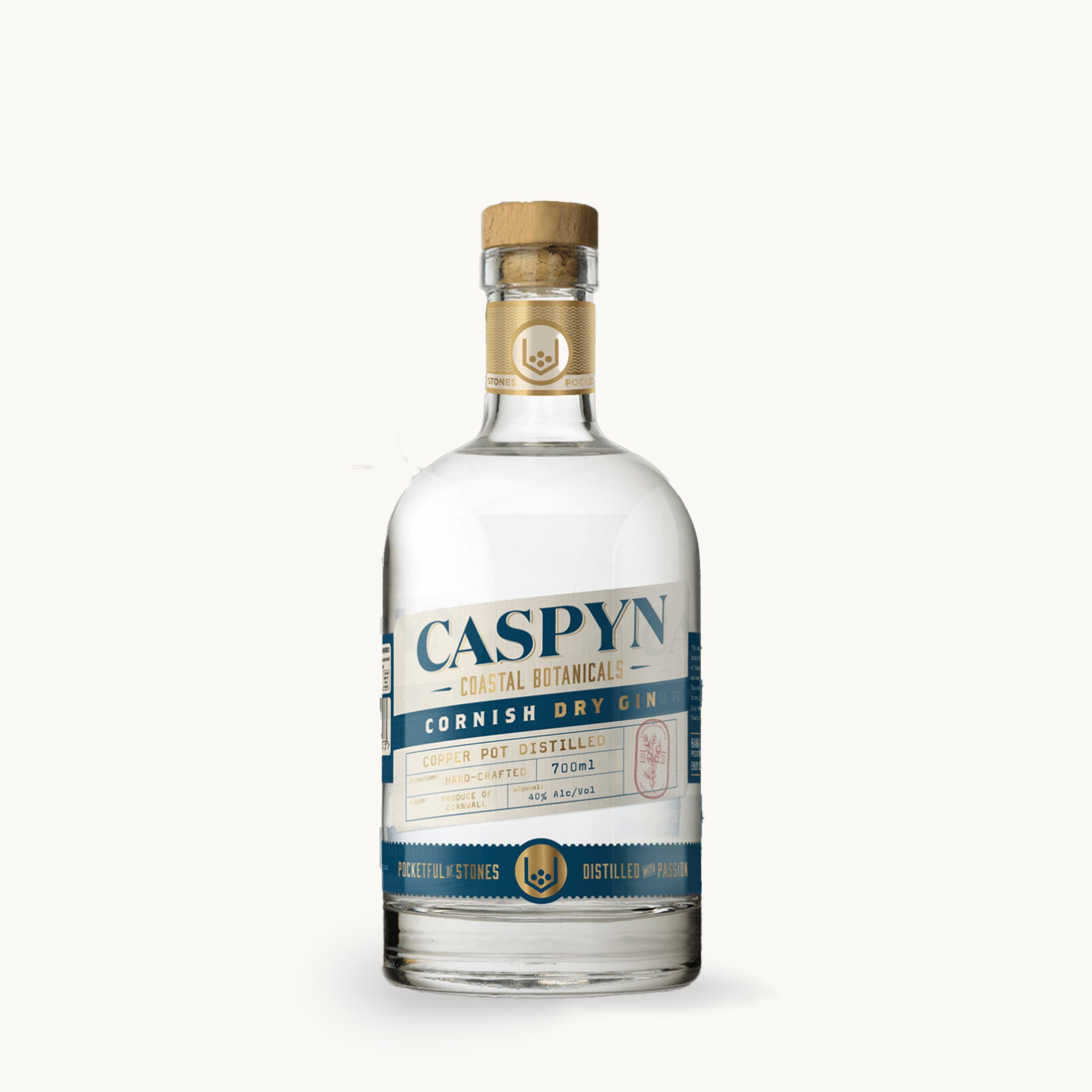 Caspyn Coastal Botanicals, Cornish Dry Gin